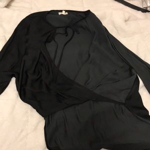 Long sleeve sexy top